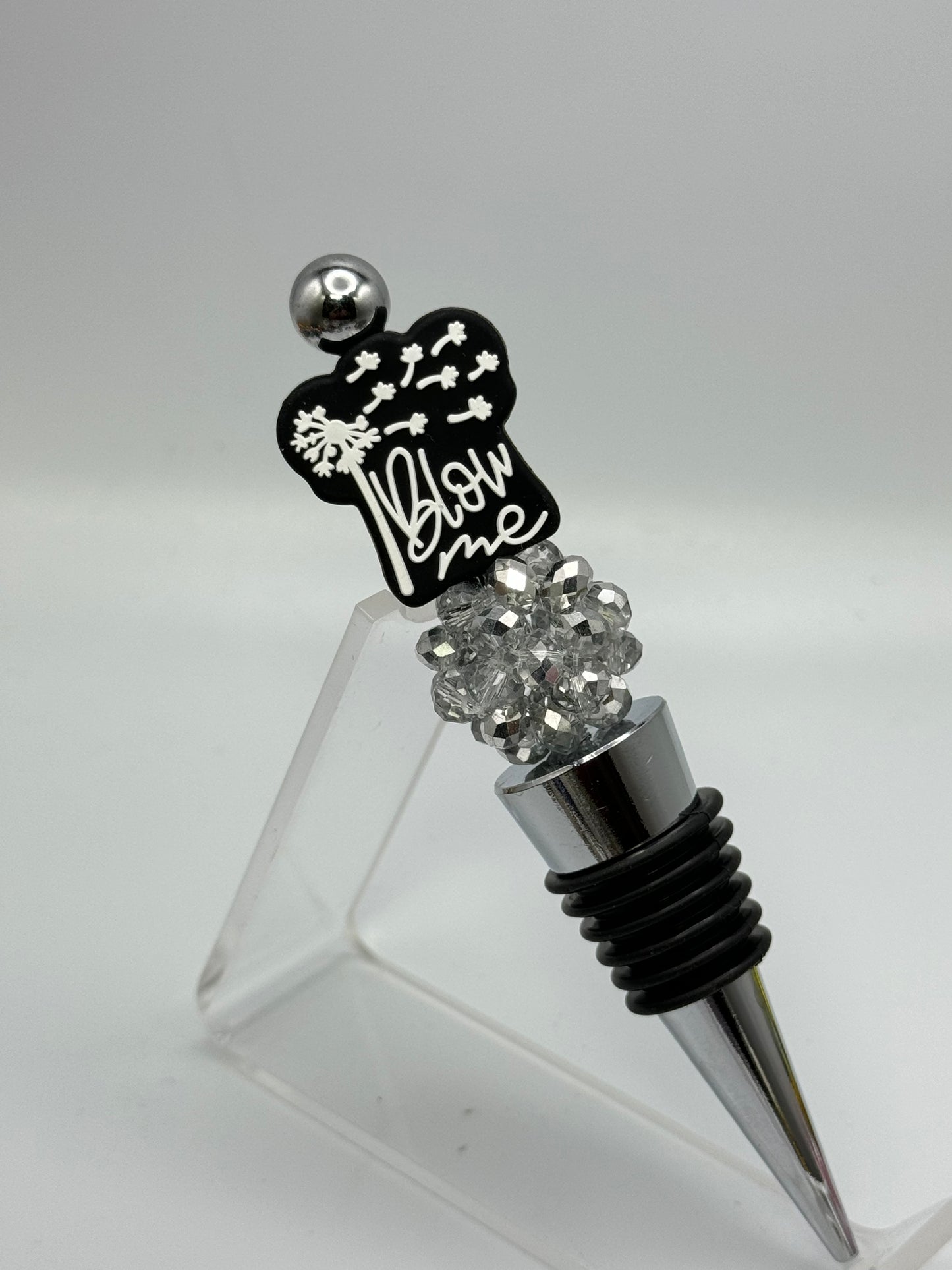 Bottle topper wine stopper - blow