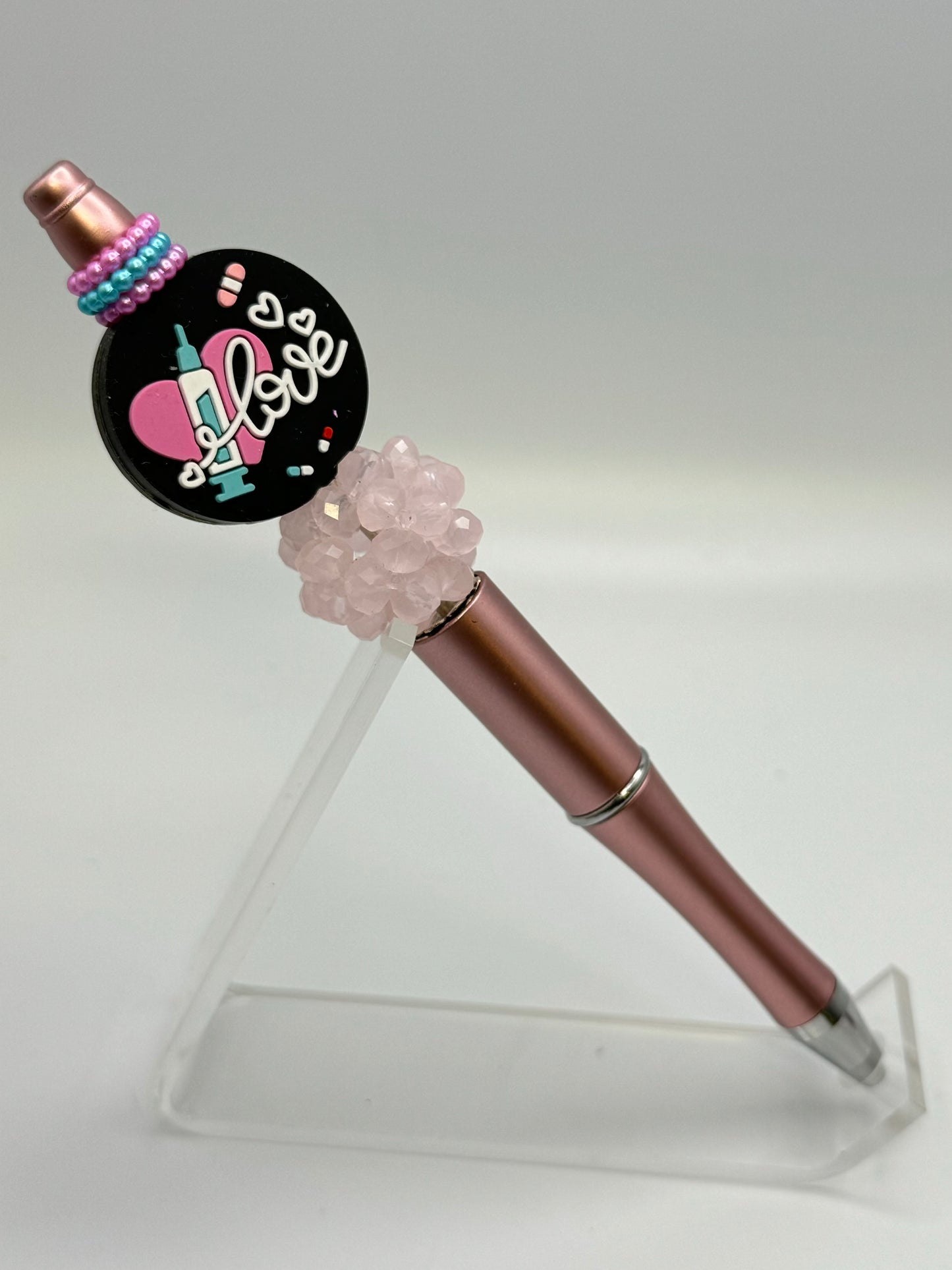 Beaded pen - nurse