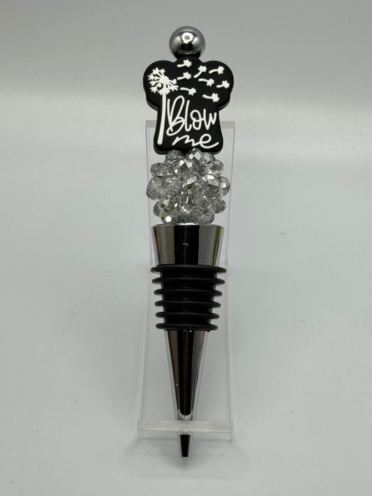 Bottle topper wine stopper - blow